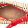 Burberry Haymarket Check Canvas Shoulder Bag Secondhand