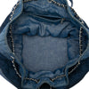 Chanel Quilted Denim Medallion Backpack Secondhand