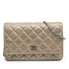Chanel CC Quilted Iridescent Calfskin Wallet on Chain Secondhand