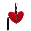 Saint Laurent Patent Sac Coeur Heart Shaped Clutch Secondhand