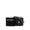 Chanel CC Quilted Lambskin Cube Wristlet Vanity Case Secondhand