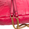 Fendi Mini Zucca Embossed Leather Baguette Satchel Secondhand