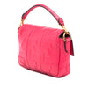 Fendi Mini Zucca Embossed Leather Baguette Satchel Secondhand