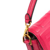 Fendi Mini Zucca Embossed Leather Baguette Satchel Secondhand