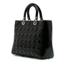 Dior Large Patent Cannage Lady Dior Secondhand