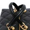 Secondhand Chanel Métiers d'Art CC Quilted Lambskin Box Top Handle Satchel