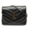Saint Laurent Toy Matelasse Calfskin Monogram LouLou Crossbody Secondhand