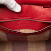 Gucci Small Calfskin Bamboo Daily Satchel Secondhand