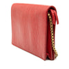 Balenciaga Chevre Motocross Metallic Edge Wallet on Chain Secondhand