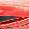 Balenciaga Goatskin Motocross Metallic Edge Wallet on Chain Secondhand