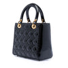 Dior Medium Patent Cannage Lady Dior Secondhand