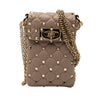 Valentino Lambskin Rockstud Spike Phone Case Crossbody Secondhand