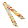 Hermès Brides et Gris-Gris Silk Twilly Scarf Secondhand