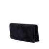 Secondhand Gucci Suede Broadway Crystal Clutch