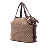 Gucci Large GG Canvas Bamboo Bar Tote Secondhand