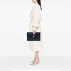 Prada Large Saffiano Lux Envelope Pushlock Clutch Secondhand
