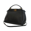 Fendi Mini Leather Peekaboo Iconic Satchel Secondhand
