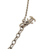 Chanel Brass and Mother of Pearl Camellia Pendant Necklace Secondhand