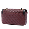Chanel Small Quilted Lambskin Two Tone Day Flap Secondhand