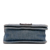 Secondhand Chanel Small Quilted Denim Boy Flap