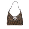 Secondhand Fendi Zucca Canvas Shoulder Bag