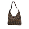 Secondhand Fendi Zucca Canvas Shoulder Bag