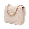 Chanel Small Lambskin Button On Top Flap Secondhand