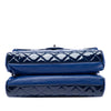 Chanel Large CC Quilted Patent Double Compartment Flap Secondhand
