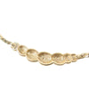 Dior Gold Plated Enamel and Strass Choker Necklace Secondhand