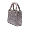 Secondhand Dior Mini Satin Cannage Crystal Lady Dior