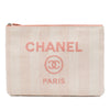 Chanel Medium Raffia Deauville O Case Clutch Secondhand