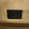 Gucci GG Supreme Bamboo Padlock Satchel Secondhand