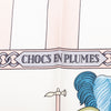 Hermès Chocs En Plumes Silk Scarf 90 Secondhand