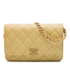 Chanel CC Quilted Caviar Wallet on Chain Secondhand