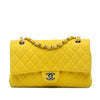 Secondhand Chanel Medium Classic Jersey Double Flap