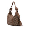 Secondhand Gucci GG Canvas Techno Horsebit Hobo