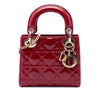 Dior Mini Patent Cannage Lady Dior Secondhand