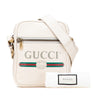 Secondhand Gucci Grained Calfskin Logo Crossbody