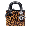Dior Mini Pony Hair Leopard Print Lady Dior Secondhand