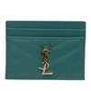 Saint Laurent Grain De Poudre Monogram Cassandre Card Case Secondhand