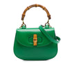 Gucci Mini Calfskin 1947 Bamboo Top Handle Bag Secondhand