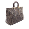 Fendi Large Zucca Canvas Twins Tote Secondhand