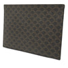 Celine Triomphe Coated Canvas Clutch Secondhand