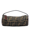 Fendi Zucca Canvas Barrel Pochette Secondhand