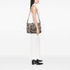 Burberry Smoke Check Coated Canvas Northfield Satchel Secondhand