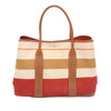 Hermès Toile and Negonda Striped Garden Party 36 Secondhand