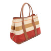 Hermès Toile and Negonda Striped Garden Party 36 Secondhand