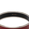 Hermès Narrow Caleche Enamel Bangle 62 Secondhand