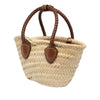 Miu Miu Raffia Logo Braided Top Handle Bag Secondhand