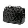 Chanel Mini Square Classic Patent Single Flap Secondhand
